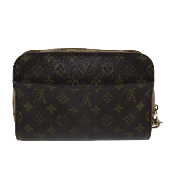 LOUIS VUITTON Monogram Orsay Clutch Tasche M51790 LV Auth 81529