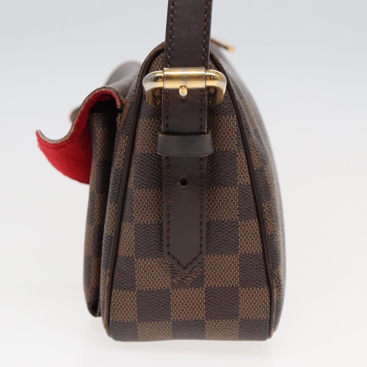 LOUIS VUITTON Damier Ebene Ravello GM Shoulder Bag N60006 LV Auth 81532