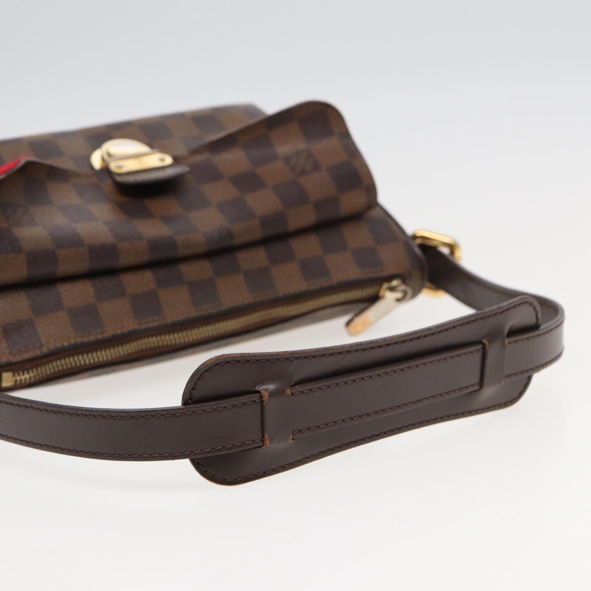 LOUIS VUITTON Damier Ebene Ravello GM Shoulder Bag N60006 LV Auth 81532