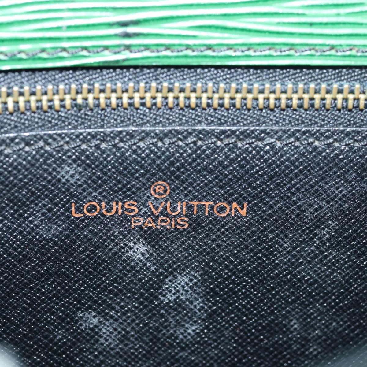 LOUIS VUITTON Epi Saint Cloud GM Shoulder Bag Green M52194 LV Auth 81536