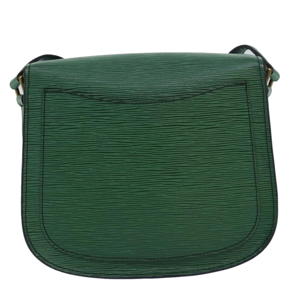 LOUIS VUITTON Epi Saint Cloud GM Shoulder Bag Green M52194 LV Auth 81536 - 0