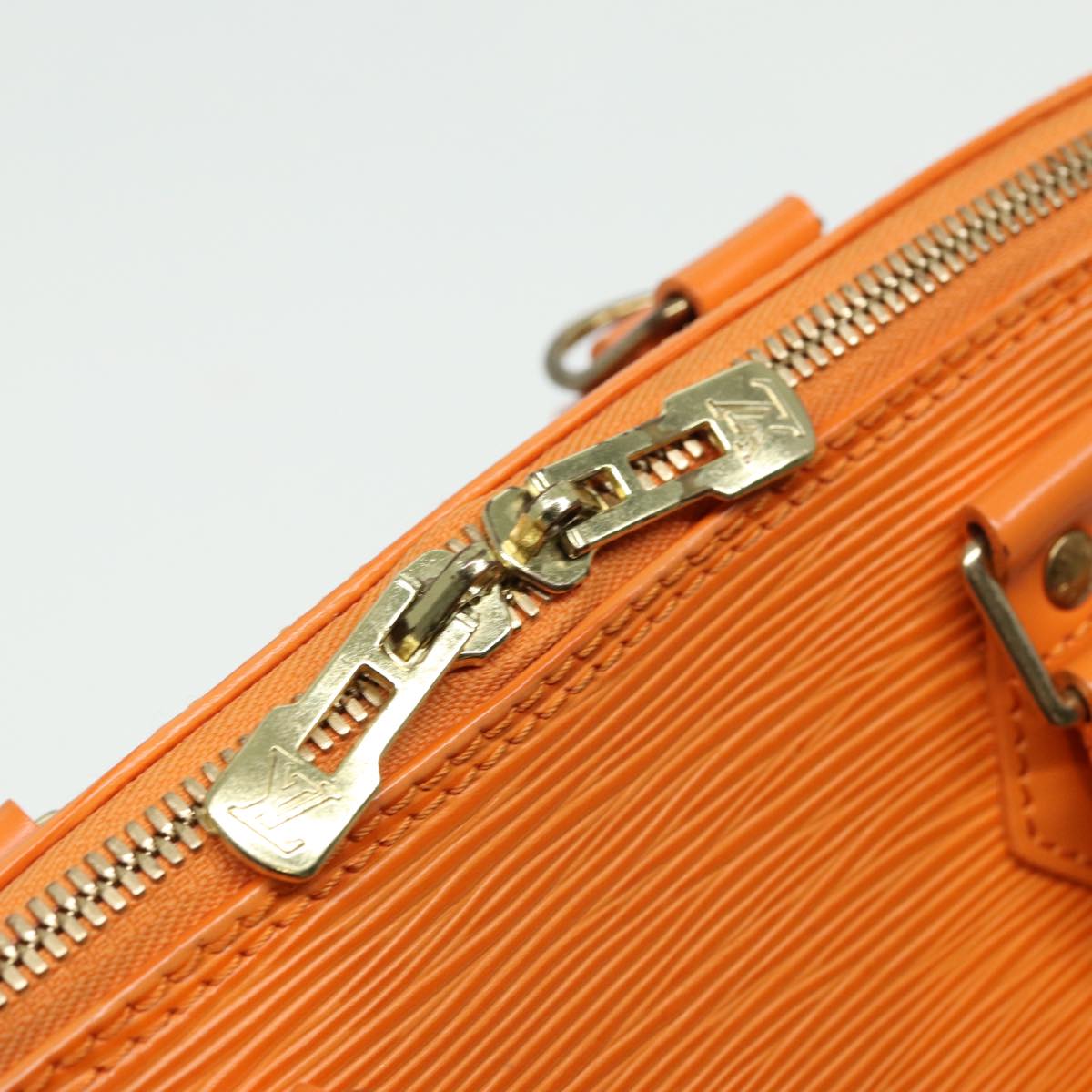 LOUIS VUITTON Epi Alma Hand Bag Orange Mandarin M5214H LV Auth 81538