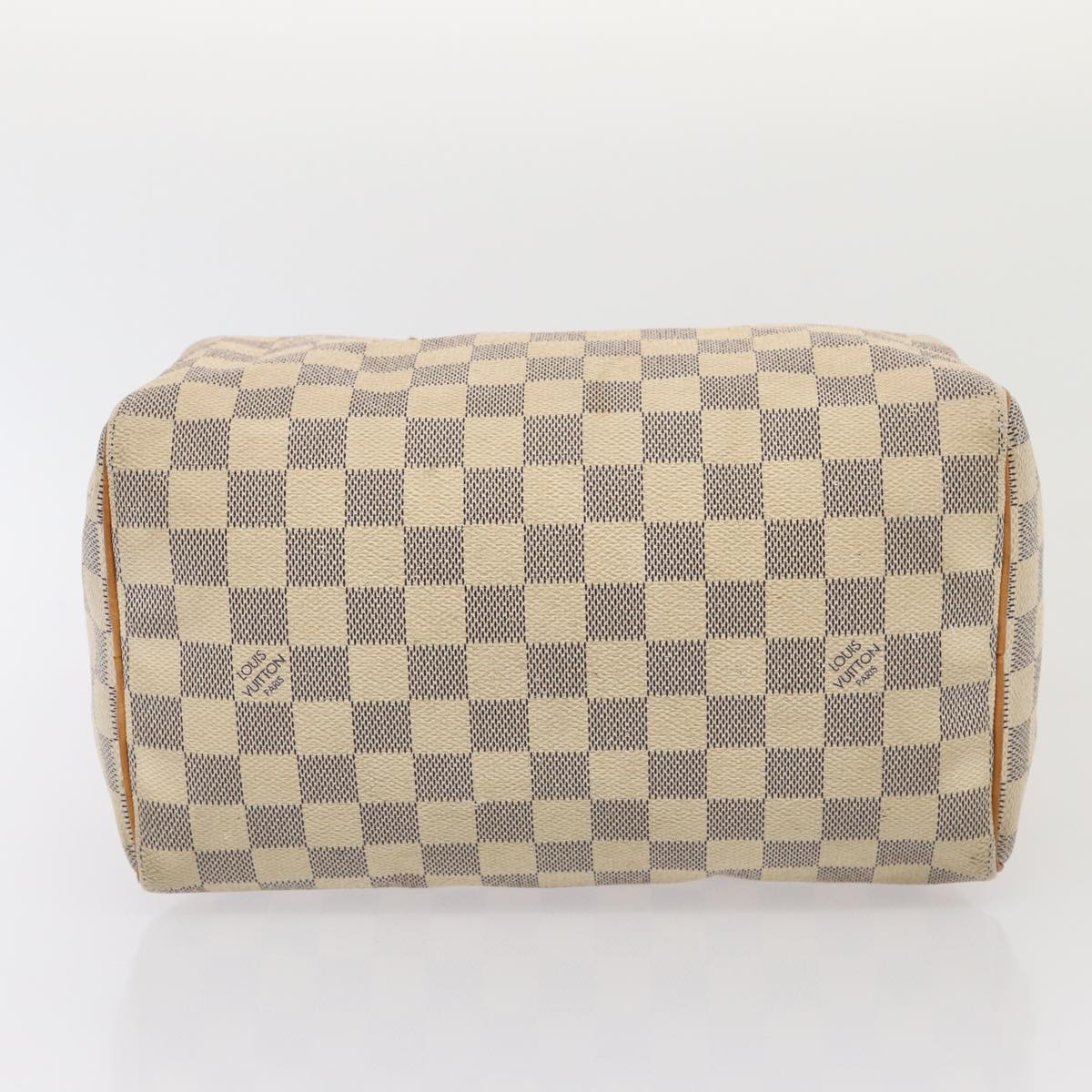 LOUIS VUITTON Damier Azur Speedy 25 Hand Bag N41534 LV Auth 81541