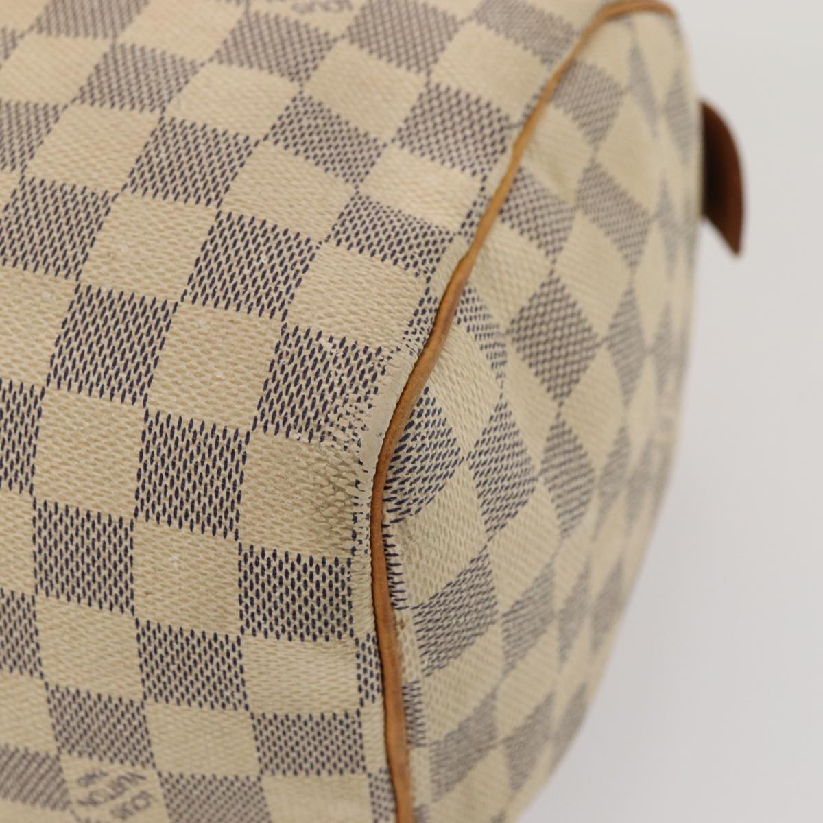 LOUIS VUITTON Damier Azur Speedy 25 Hand Bag N41534 LV Auth 81541