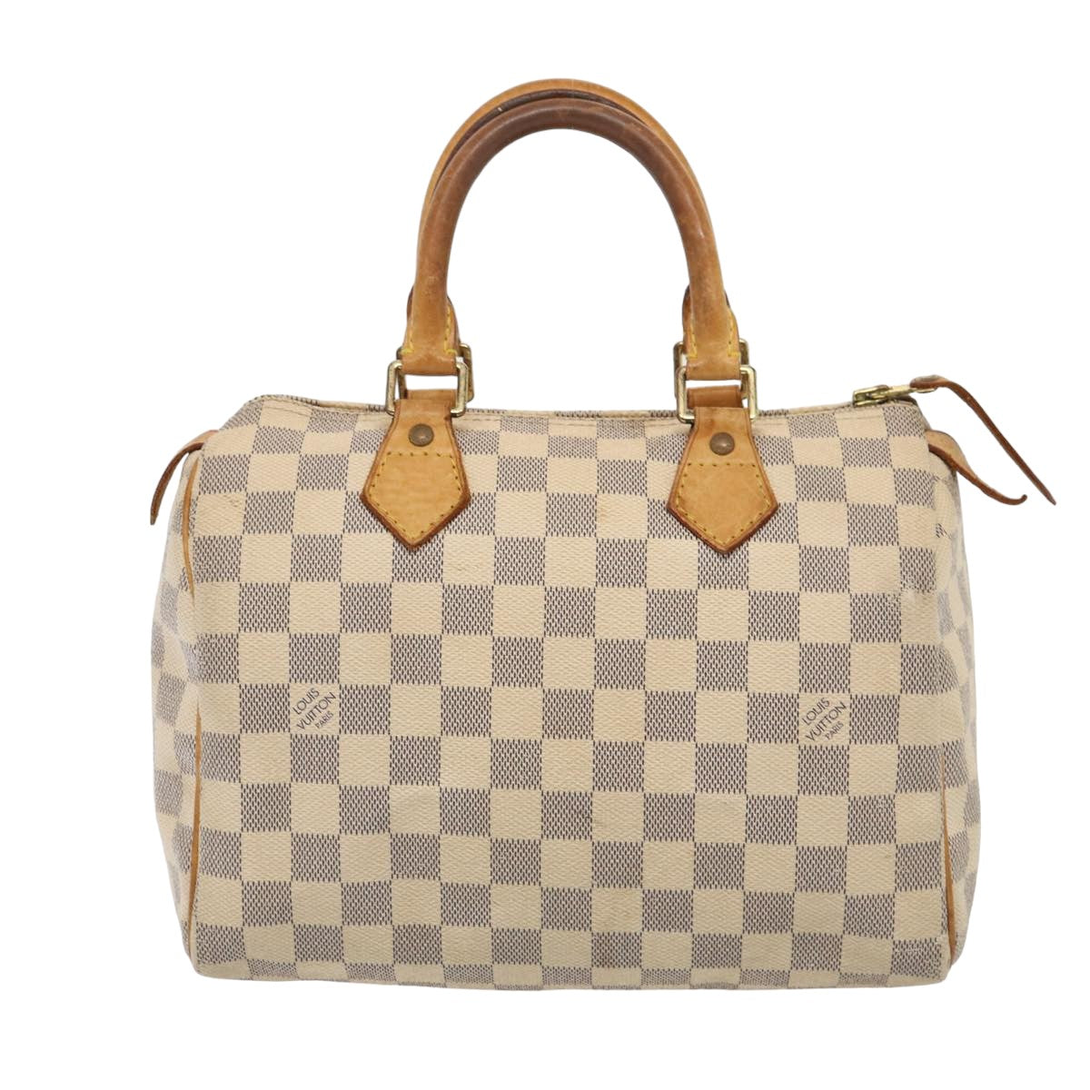 LOUIS VUITTON Damier Azur Speedy 25 Hand Bag N41534 LV Auth 81541