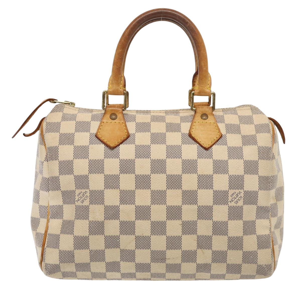 LOUIS VUITTON Damier Azur Speedy 25 Hand Bag N41534 LV Auth 81541