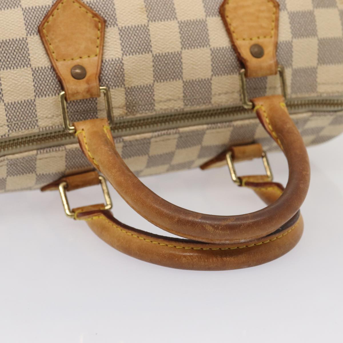 LOUIS VUITTON Damier Azur Speedy 25 Hand Bag N41534 LV Auth 81541