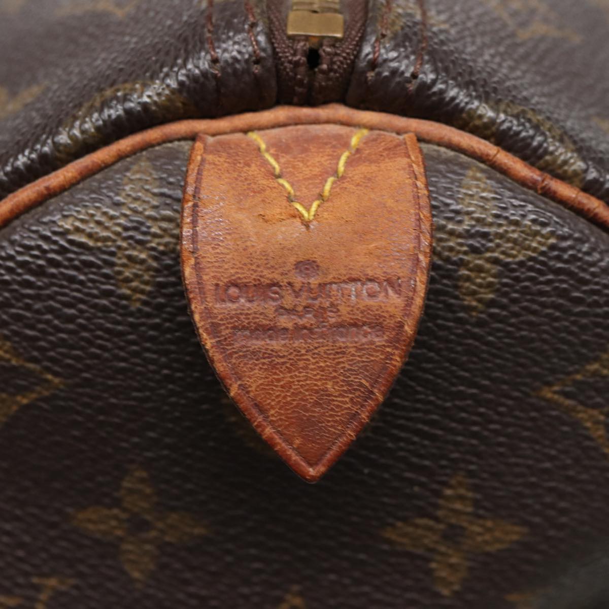 LOUIS VUITTON Monogram Speedy 30 Hand Bag M41526 LV Auth 81549