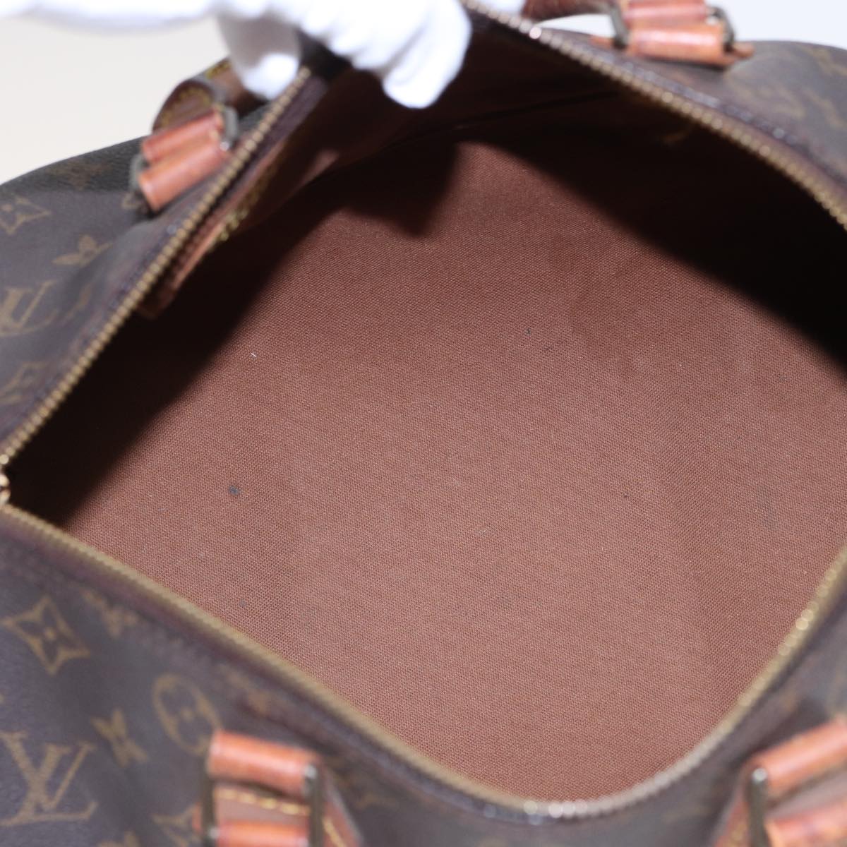 LOUIS VUITTON Monogram Speedy 30 Hand Bag M41526 LV Auth 81549