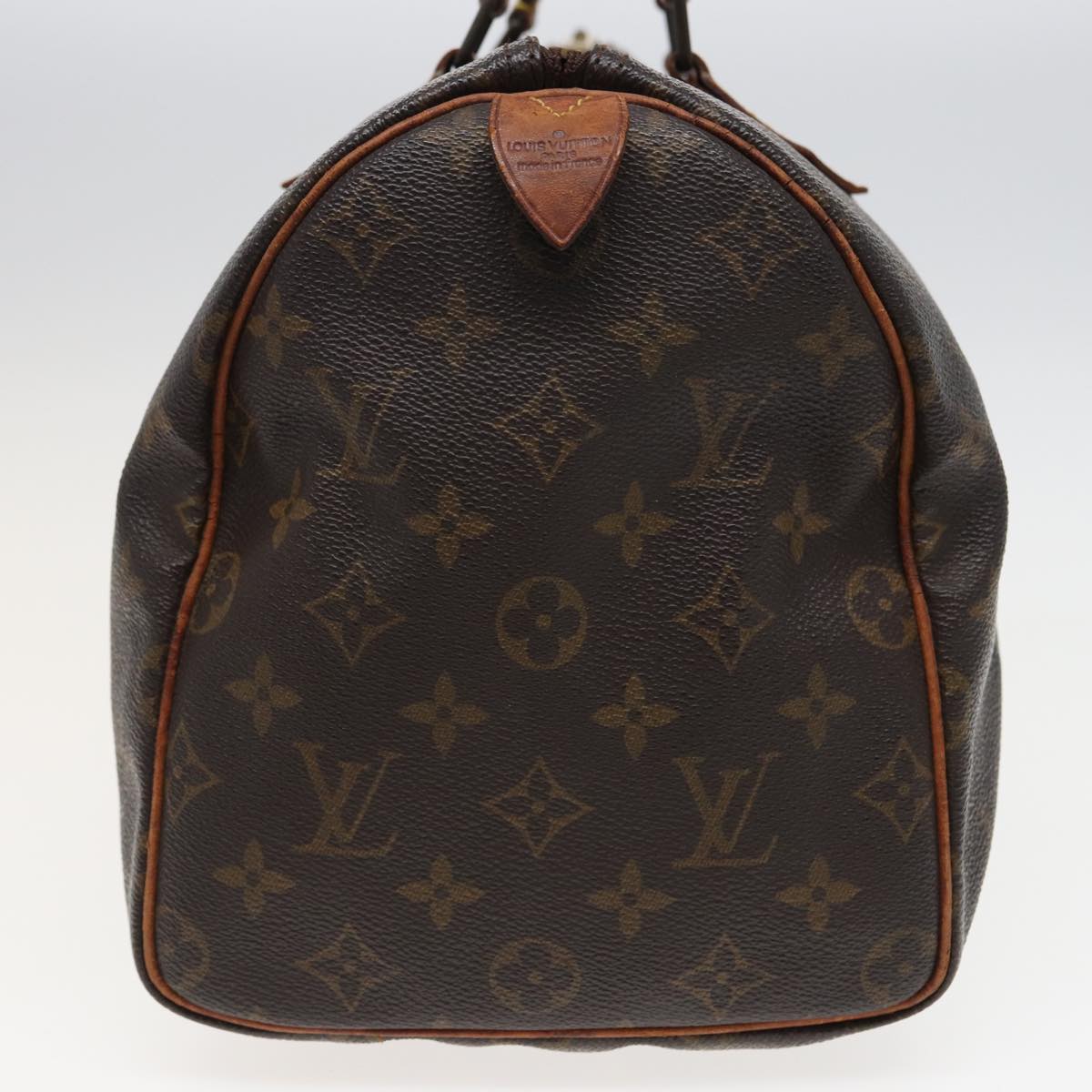 LOUIS VUITTON Monogram Speedy 30 Hand Bag M41526 LV Auth 81549