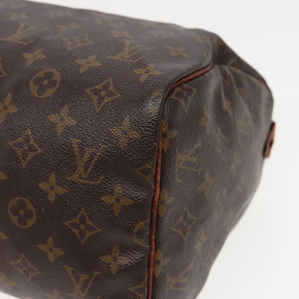 LOUIS VUITTON Monogram Speedy 30 Hand Bag M41526 LV Auth 81550