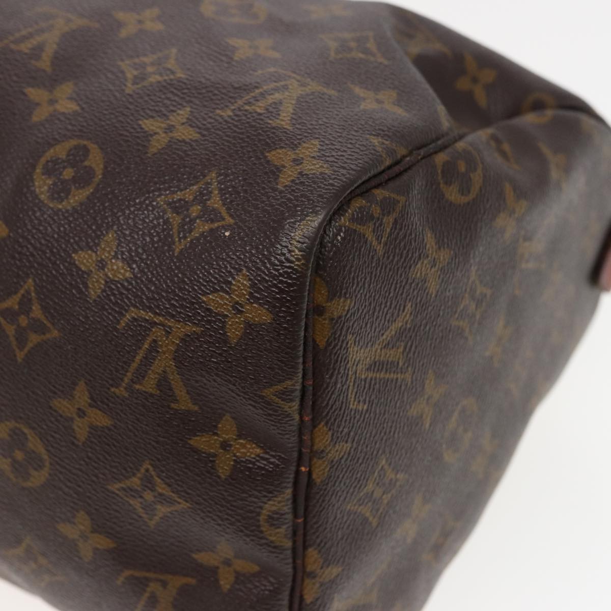 LOUIS VUITTON Monogram Speedy 30 Hand Bag M41526 LV Auth 81550