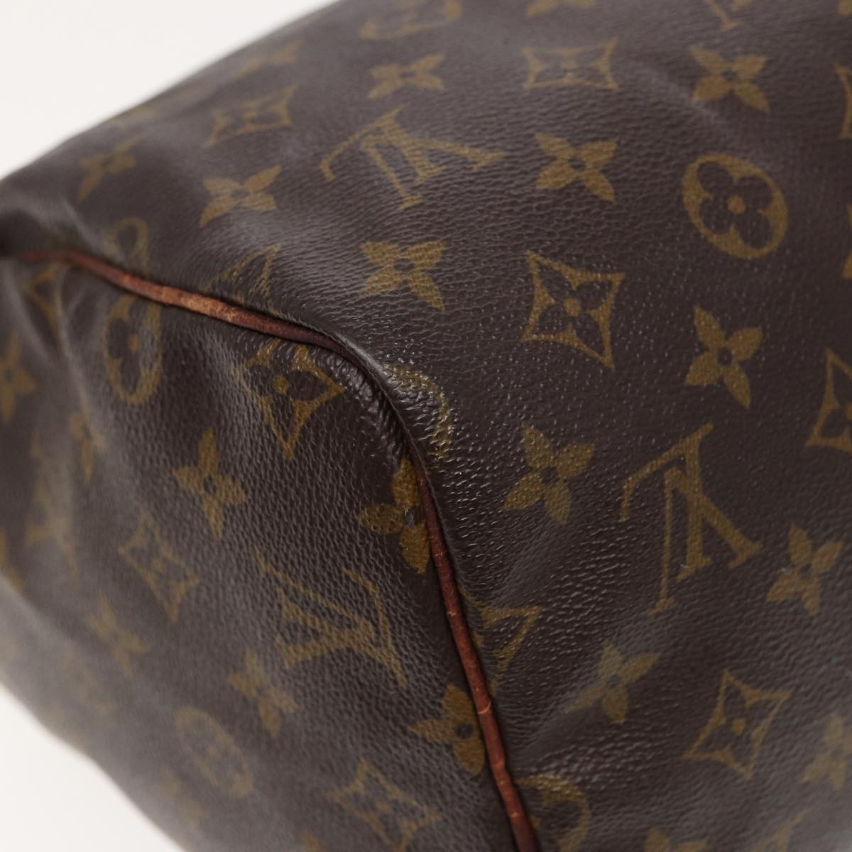 LOUIS VUITTON Monogram Speedy 30 Hand Bag M41526 LV Auth 81550