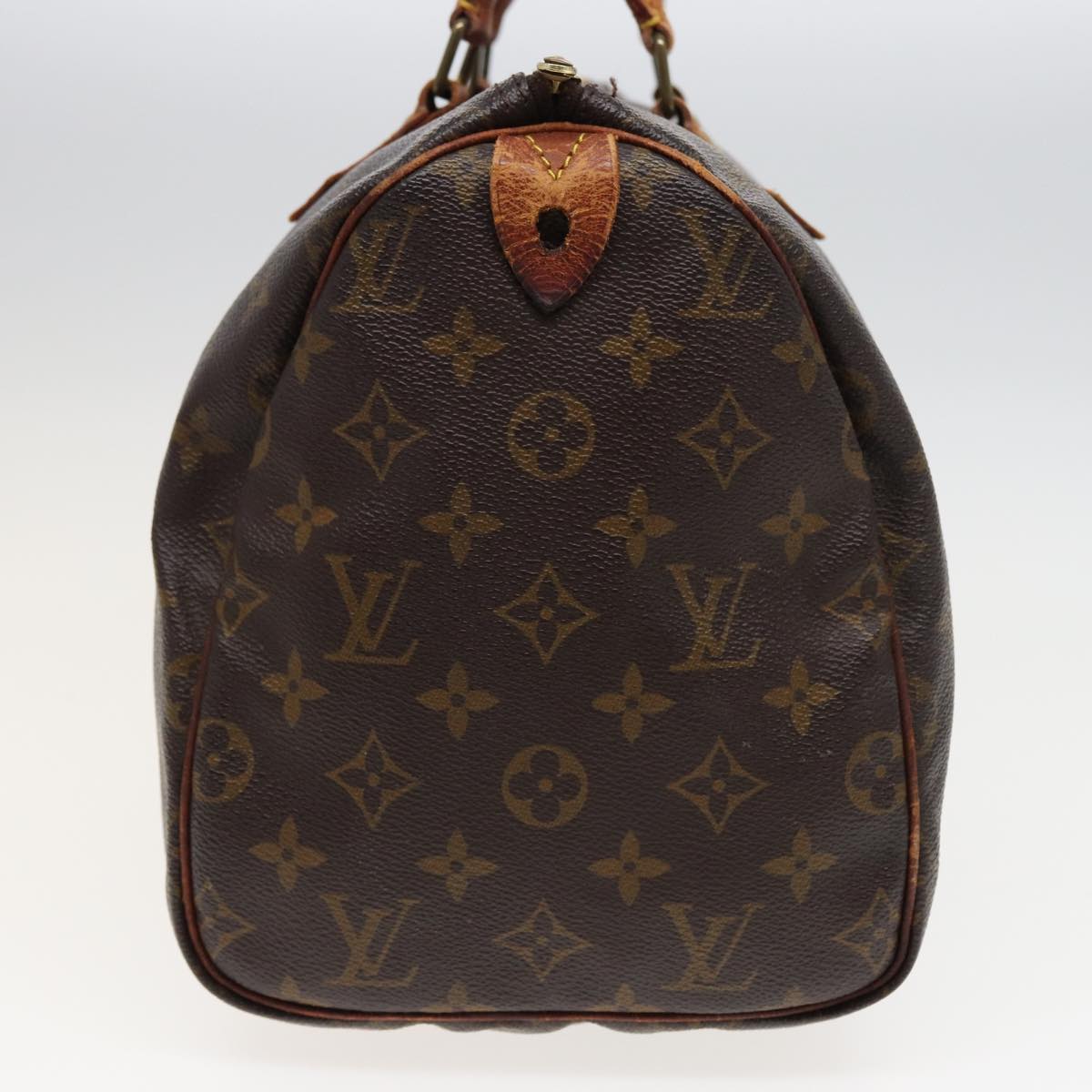 LOUIS VUITTON Monogram Speedy 30 Hand Bag M41526 LV Auth 81550