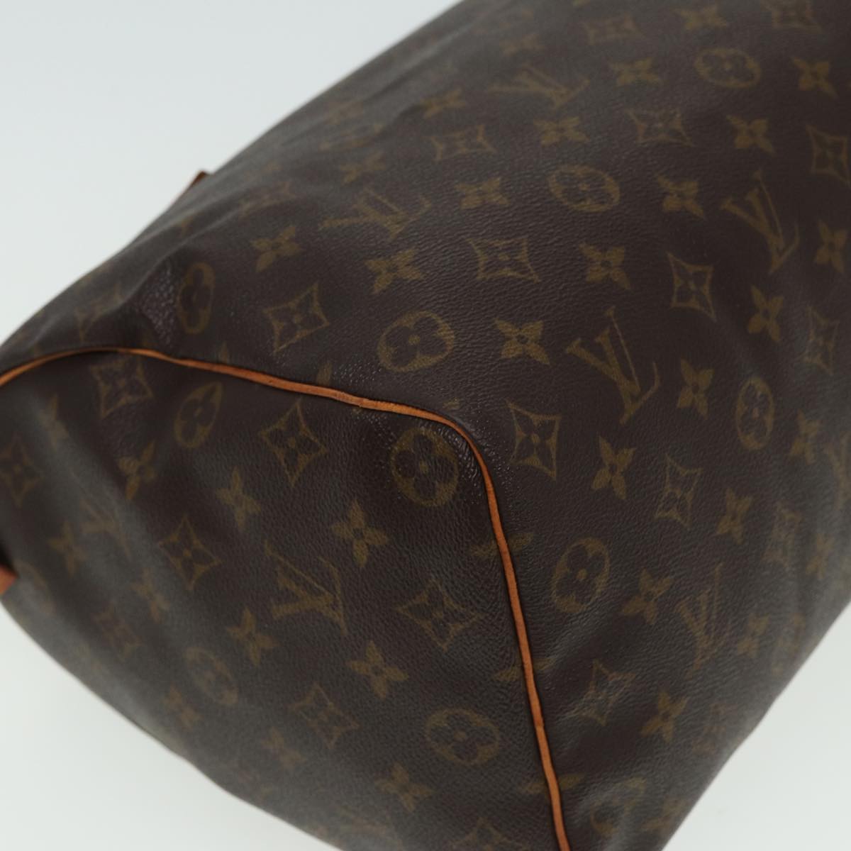 LOUIS VUITTON Monogram Speedy 35 Hand Bag M41524 LV Auth 81553