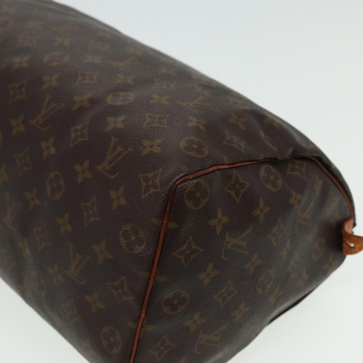 LOUIS VUITTON Monogram Speedy 35 Hand Bag M41524 LV Auth 81553