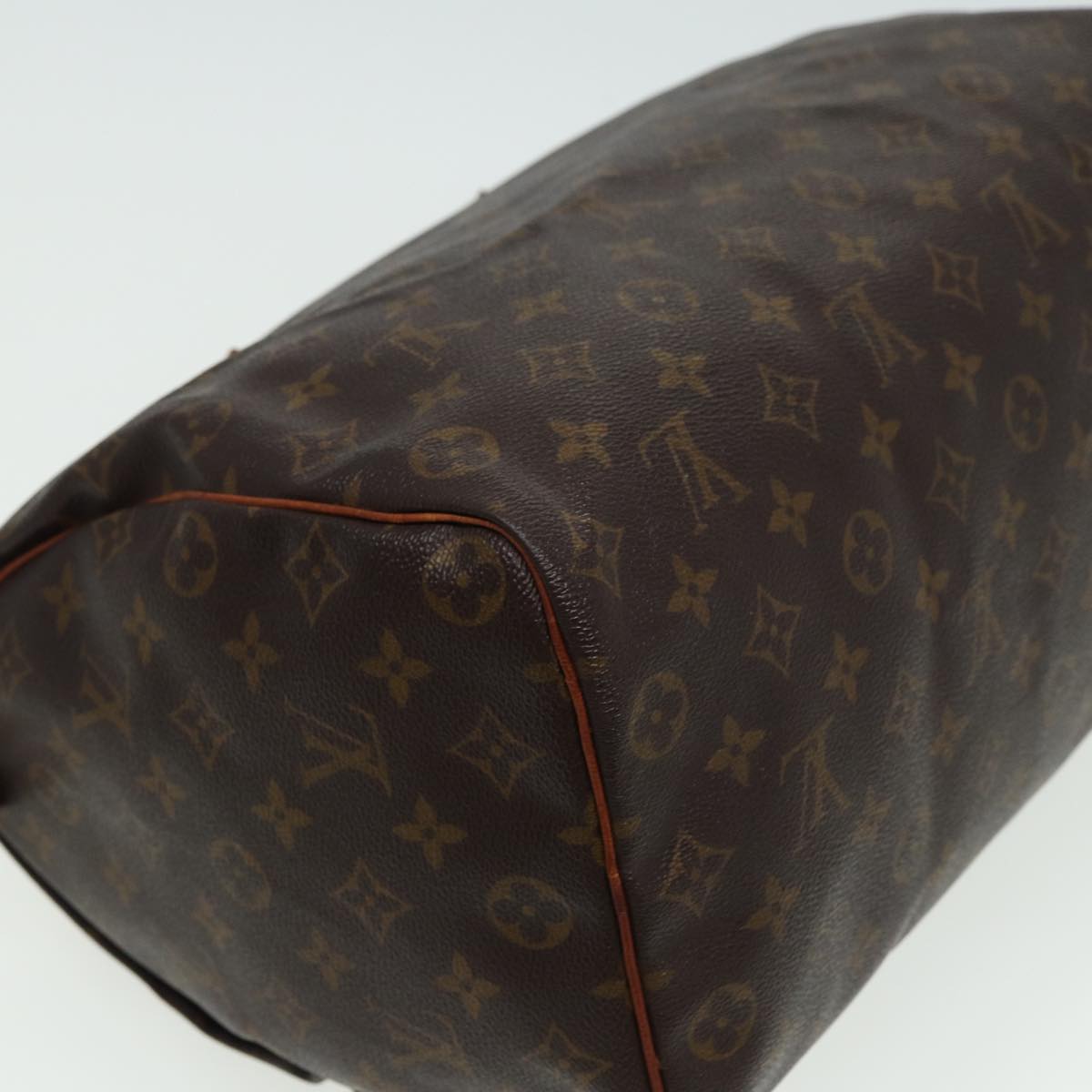 LOUIS VUITTON Monogram Speedy 35 Hand Bag M41524 LV Auth 81553