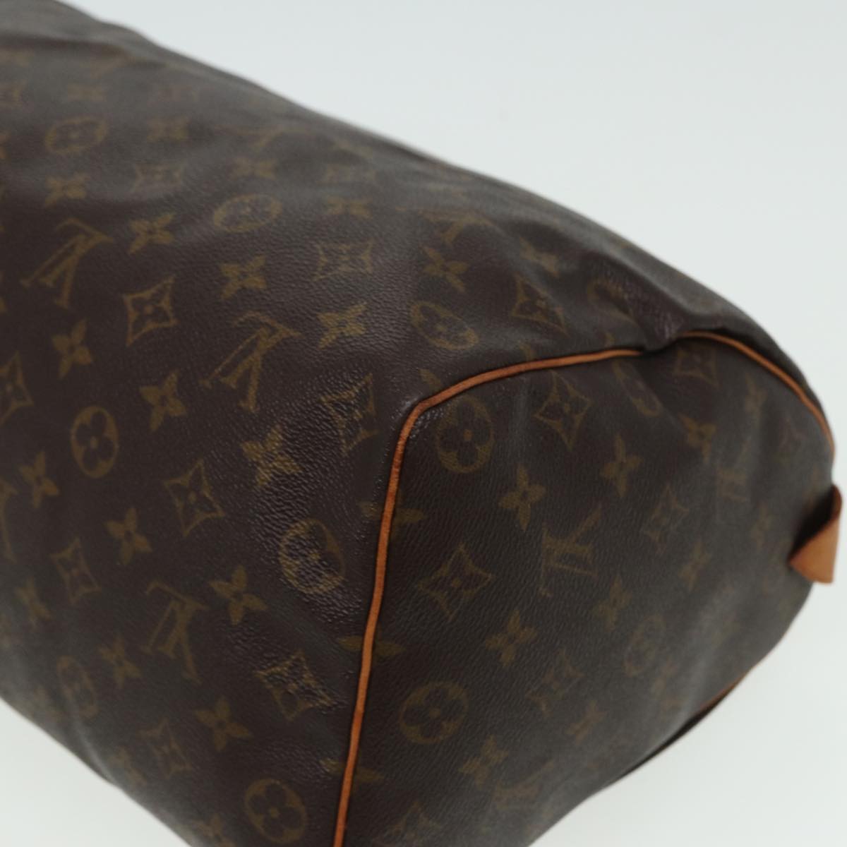 LOUIS VUITTON Monogram Speedy 35 Hand Bag M41524 LV Auth 81553