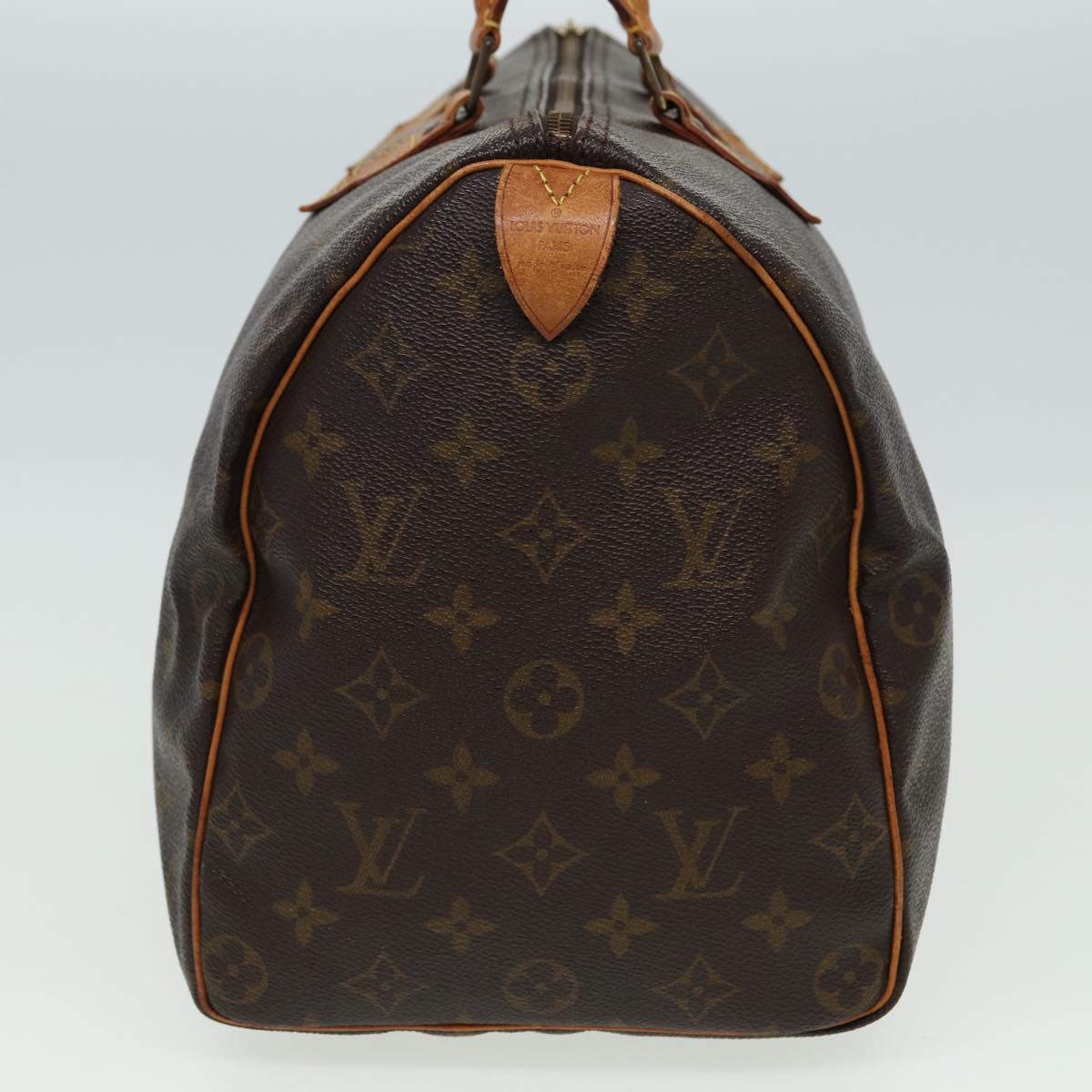 LOUIS VUITTON Monogram Speedy 35 Hand Bag M41524 LV Auth 81553