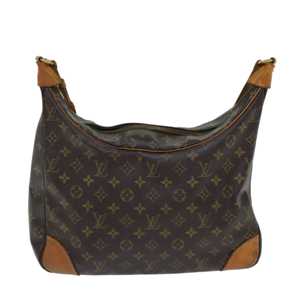 LOUIS VUITTON Monogram Boulogne 35 Shoulder Bag M51260 LV Auth 81560