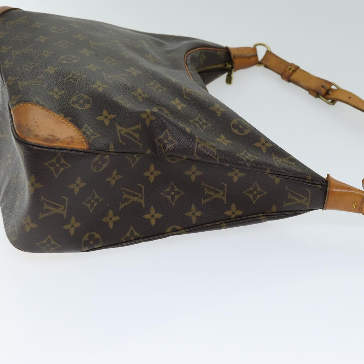 LOUIS VUITTON Monogram Boulogne 35 Shoulder Bag M51260 LV Auth 81560