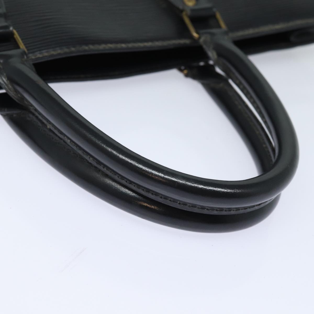 LOUIS VUITTON Epi Sac Plat Hand Bag Black M59082 LV Auth 81563