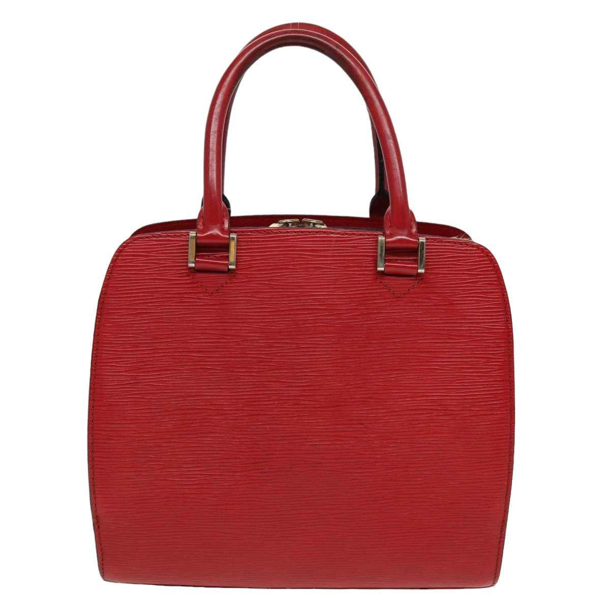 LOUIS VUITTON Epi Pont Neuf Hand Bag Red M52057 LV Auth 81568 - 0