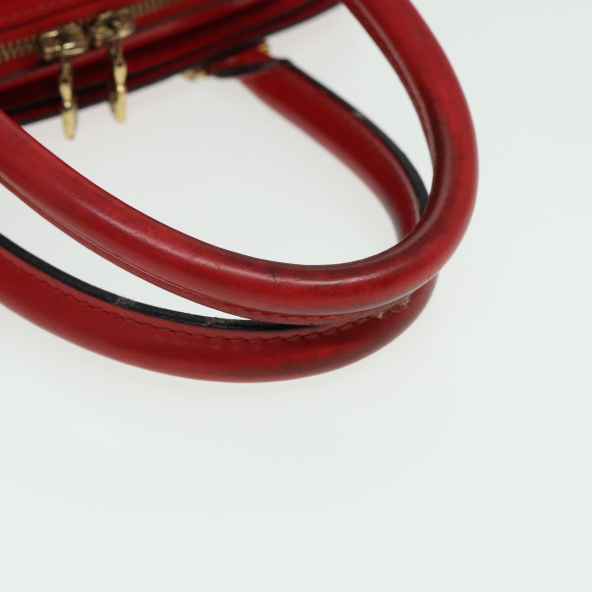 LOUIS VUITTON Epi Pont Neuf Hand Bag Red M52057 LV Auth 81568