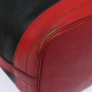 LOUIS VUITTON Epi Noe Shoulder Bag By color Black Red M44017 LV Auth 81573-15