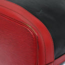 LOUIS VUITTON Epi Noe Shoulder Bag By color Black Red M44017 LV Auth 81573-16