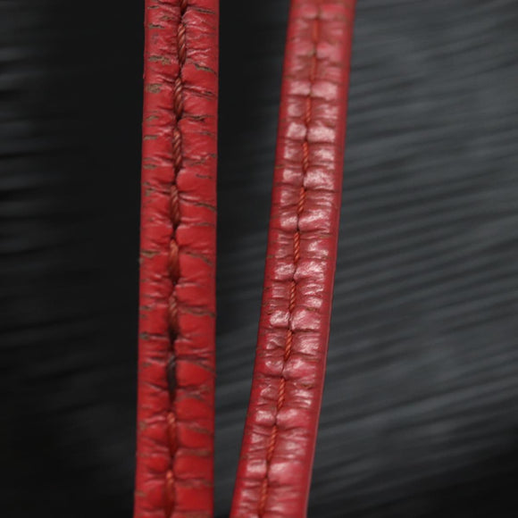 LOUIS VUITTON Epi Noe Shoulder Bag By color Black Red M44017 LV Auth 81573