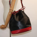 LOUIS VUITTON Epi Noe Shoulder Bag By color Black Red M44017 LV Auth 81573-20