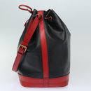 LOUIS VUITTON Epi Noe Shoulder Bag By color Black Red M44017 LV Auth 81573-4