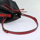 LOUIS VUITTON Epi Noe Shoulder Bag By color Black Red M44017 LV Auth 81573-7