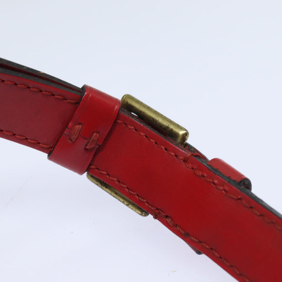 LOUIS VUITTON Epi Noe Shoulder Bag By color Black Red M44017 LV Auth 81573