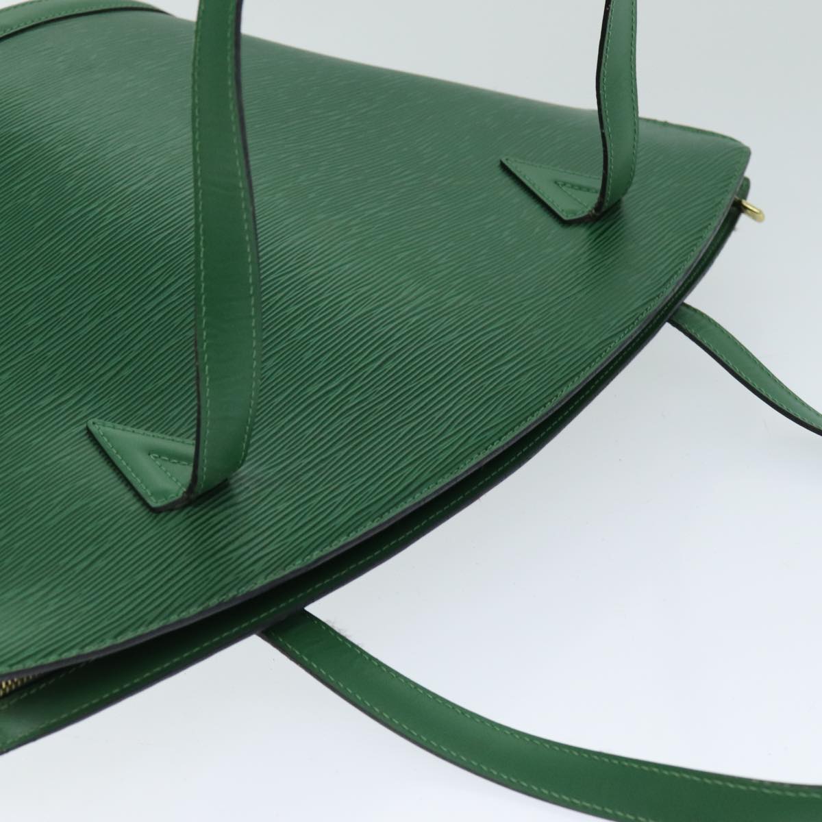 LOUIS VUITTON Epi Saint Jacques Shopping Shoulder Bag Green M52274 LV Auth 81580