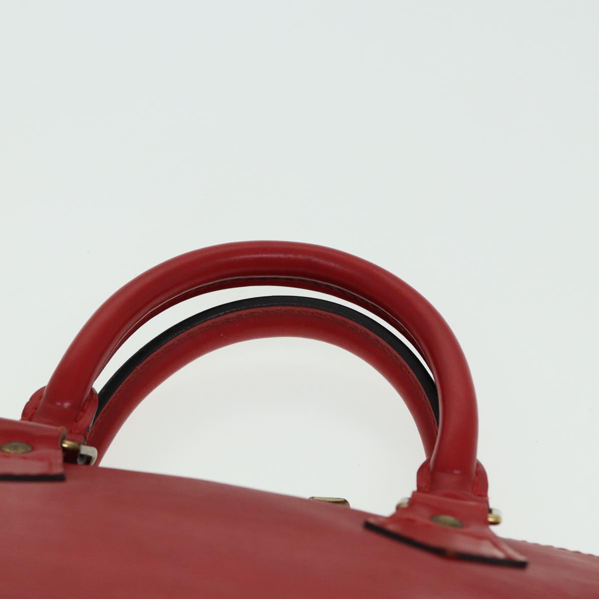 LOUIS VUITTON Epi Alma Hand Bag Castilian Red M52147 LV Auth 81584