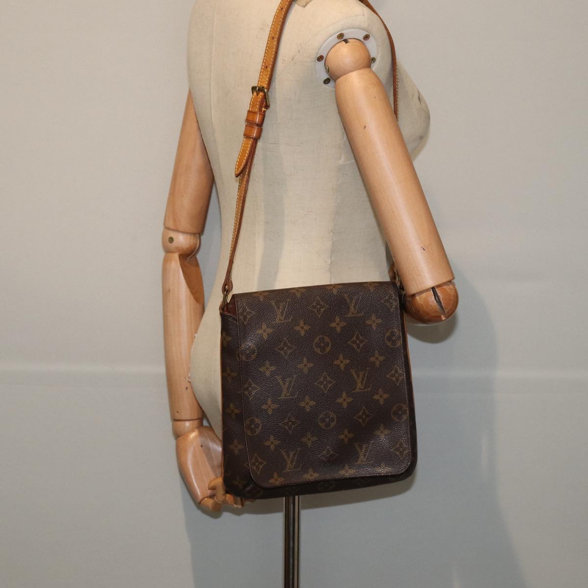 LOUIS VUITTON Monogram Musette Salsa Short Shoulder Bag M51258 LV Auth 81598