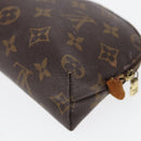 LOUIS VUITTON Monogram Pochette Cosmetic PM Cosmetic Pouch M47515 LV Auth 81600-15