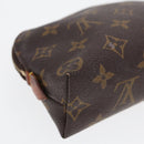 LOUIS VUITTON Monogram Pochette Cosmetic PM Cosmetic Pouch M47515 LV Auth 81600-16