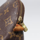 LOUIS VUITTON Monogram Pochette Cosmetic PM Cosmetic Pouch M47515 LV Auth 81600-8