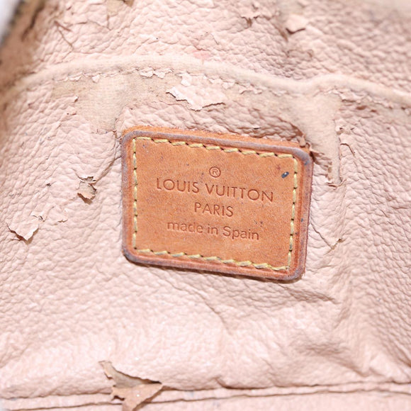 LOUIS VUITTON Monogram Pochette Cosmetic PM Cosmetic Pouch M47515 LV Auth 81600