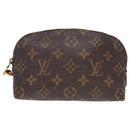 LOUIS VUITTON Monogram Pochette Cosmetic PM Cosmetic Pouch M47515 LV Auth 81600-13