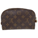 LOUIS VUITTON Monogram Pochette Cosmetic PM Cosmetic Pouch M47515 LV Auth 81600-2