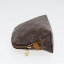 LOUIS VUITTON Monogram Pochette Cosmetic PM Cosmetic Pouch M47515 LV Auth 81600-3