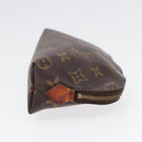 LOUIS VUITTON Monogram Pochette Cosmetic PM Cosmetic Pouch M47515 LV Auth 81600-4
