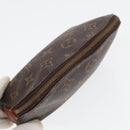 LOUIS VUITTON Monogram Pochette Cosmetic PM Cosmetic Pouch M47515 LV Auth 81600-5
