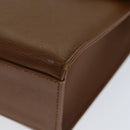 Christian Dior Shoulder Bag Leather Brown Auth 81611-9