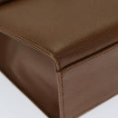 Christian Dior Shoulder Bag Leather Brown Auth 81611-14