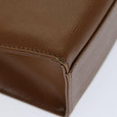 Christian Dior Shoulder Bag Leather Brown Auth 81611-16